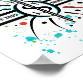 Doe je geld waar je mond QUOTE is Poster (Hoek)