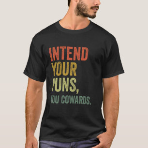 Doe Je Grappen Meteen, Laffe Paniek, Grappige Vint T-shirt