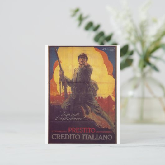 Doe je heel goed Propaganda Poster? Briefkaart (Staand voorkant)