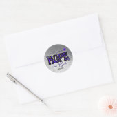 Doe je hoop in God Metallic Texture Stickers (Envelop)