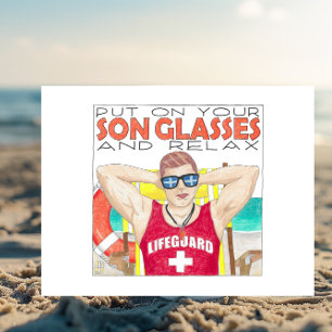 Doe je Inspirerend Briefkaart op je zonglassen