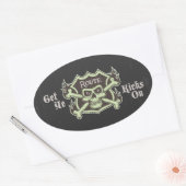 Doe je kicks aan ovale sticker (Envelop)
