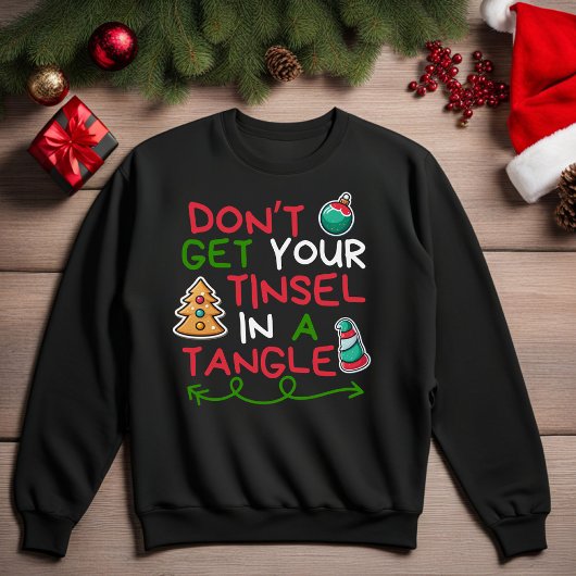 Doe je kitten niet in een Tangle sweatshirt