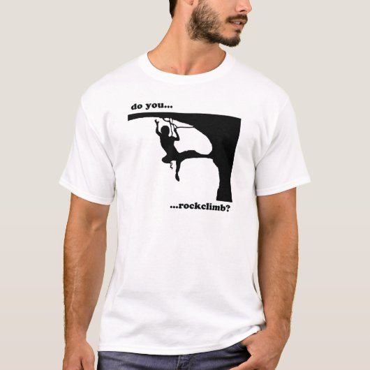 Doe je...klimmen? t-shirt (Voorkant)