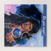 Doe je magie! - Origineel fantasy karakter Legpuzzel (Horizontaal)