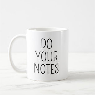 Doe Je Notities Mok, Therapeut Mok, Cadeau voor Th Koffiemok