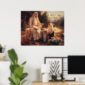 Doe je ogen op Jezus 1 Poster (Thuiskantoor)