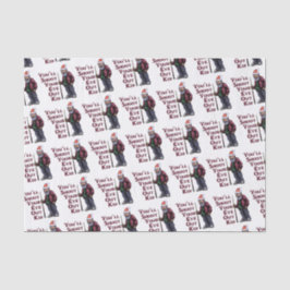 Doe je ogen uit tissuepapier