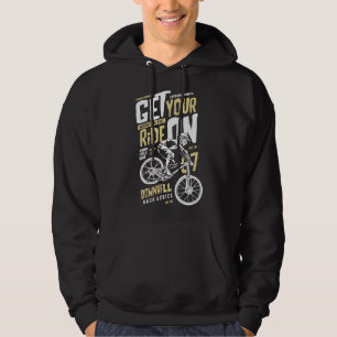 Doe Je Rit Op Mountainbike Sporten Hoodie