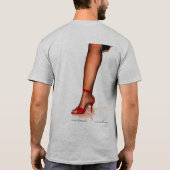 Doe je rode schoenen aan t-shirt (Achterkant)