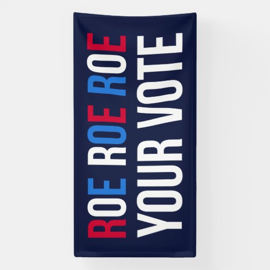 Doe je stem II Spandoek (Verticaal)