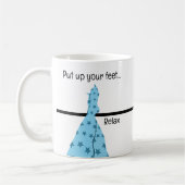 Doe je voeten omhoog Relax mok (Links)
