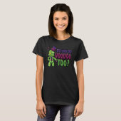 Doe je Voodoo too Halloween Voodoo Doll T-shirt (Voorkant volledig)