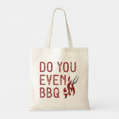 Doe je zelfs BBQ Tote Bag (Achterkant)