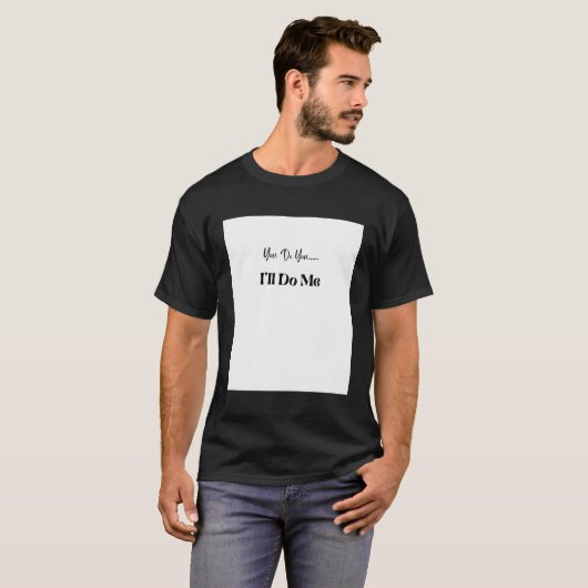 Doe jij het, dan doe ik het t-shirt (Voorkant volledig)