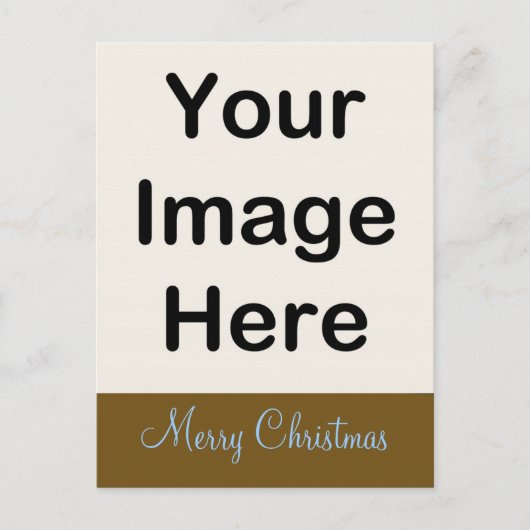 DOE Kerstmis van het Briefkaart ~ van IT (Voorkant)