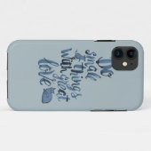 Doe kleine dingen met geweldige liefde Case-Mate iPhone case (Achterkant (horizontaal))
