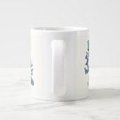 Doe kleine dingen met geweldige liefde grote koffiekop (Achterkant)