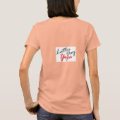 Doe kleine dingen met geweldige liefde, later op d t-shirt (Achterkant)