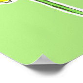 Doe kleine dingen met mooie liefdespositieve woord poster (Hoek)