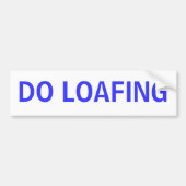 DOE LOPEN BUMPERSTICKER (Voorkant)