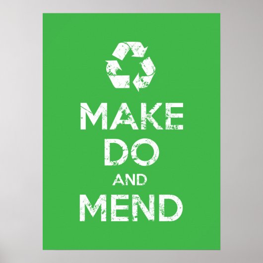 Doe Maar en Repareer Poster (Voorkant)