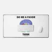 Doe me een plezier aan een hersenanatomische Humor Bureaumat (Keyboard & Muis)