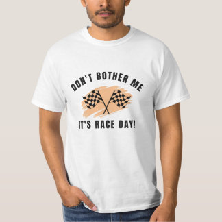 Doe me niet lastig; het is rassendag | F1 | Vervoe T-shirt