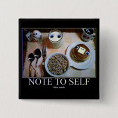 Doe Meds! Vierkante Button 5,1 Cm (Voorkant)