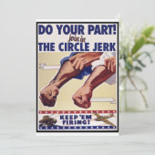 Doe mee aan de internetrondleiding Jerk Kaart (Staand voorkant)