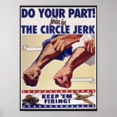 Doe mee aan de internetrondleiding Jerk Poster (Voorkant)