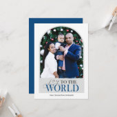 Doe mee aan de KAART van de wereldkerst voor relig (Voorkant / Achterkant in situ)