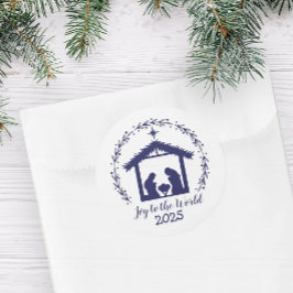 Doe mee aan de Klassieke ronde van de Werelblauw N Ronde Sticker