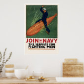 Doe mee aan de marine poster (Keuken)