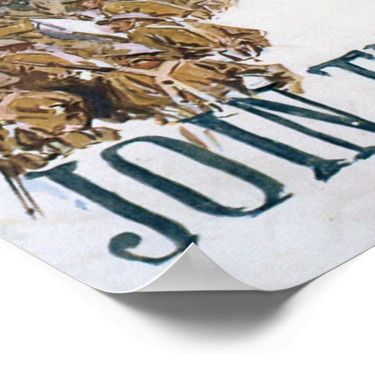 Doe mee aan de mariniers poster (Hoek)