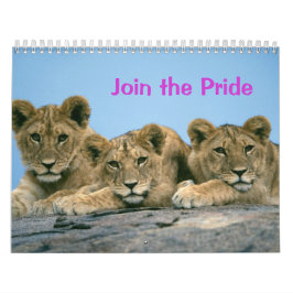 Doe mee aan de Pride: Lion Calendar Kalender