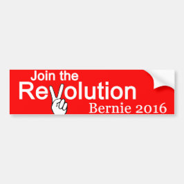 Doe mee aan de revolutie Bernie 2016 Bumpersticker