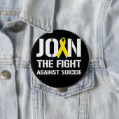 Doe mee aan de strijd tegen zelfmoord -  ronde button 4,0 cm (In situ)