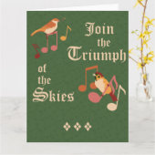 Doe mee aan de Triumf van de luchten Kaart (Gele Bloem)