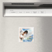 Doe mee aan de wereld. Amerikaanse kerstkerst Magneet (Insitu (Vaatwasser))