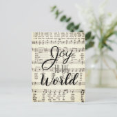 Doe mee aan de wereld briefkaart (Staand voorkant)