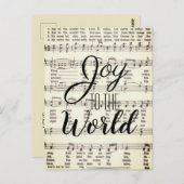 Doe mee aan de wereld briefkaart (Voorkant / Achterkant)