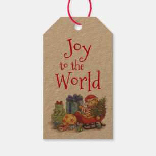 Doe mee aan de wereld cadeaulabel
