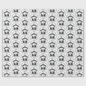 Doe mee aan de wereld cadeaupapier (Vlak)