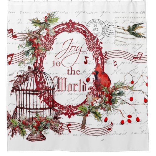 Doe mee aan de wereld douchegordijn (Voorkant)