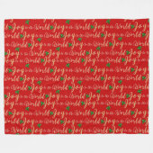 Doe mee aan de Wereld Gold Fleece Deken (Voorkant (Horizontaal))