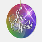 Doe mee aan de wereld keramisch ornament (Links)