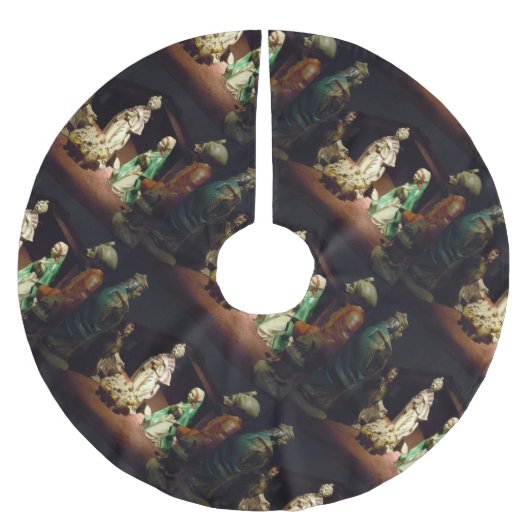 Doe mee aan de wereld kerstboom rok (Voorkant)