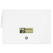 Doe mee aan de wereld. kerstWenskaarten (Achterkant Horizontaal)