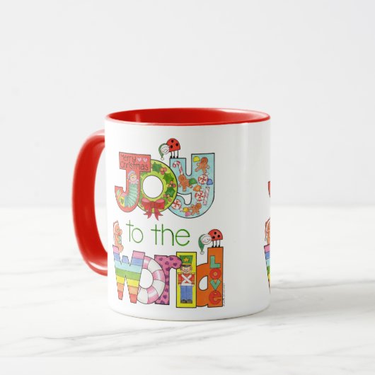 Doe mee aan de wereld mok (Voorkant links)